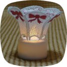 FSL Bow Tea Light Shade 5x7 Machine Embroidery Designs