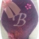 Easter Egg Motif Monogram Tea Light Covers Machine Embroidery Designs