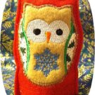 Christmas Tea Light Shade Owl Machine Embroidery Designs