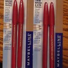 Lot of 2 Maybelline Expert Eyes Twin Brow and Eye Pencil #107 BLONDE  #351