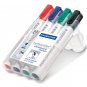 Pen: Lumocolor Whiteboard Marker Bullet Tip 4-set [Japan Import]