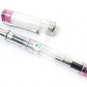 Pilot Prera Clear Body Fountain Pen Medium Translucent Pink Accent FPRN350RTPM