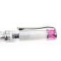 Pilot Prera Clear Body Fountain Pen Medium Translucent Pink Accent FPRN350RTPM