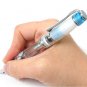 Pilot Prera Clear Fountain Pen Medium Nib Light Blue FPRN350RTLBM with Converter