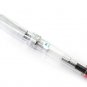 Pilot Prera Clear Body Fountain Pen Medium Nib Clear Red Accent [FPRN350RTRM]