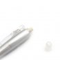Zebra Airfit Mechanical Pencil with Push Clip - 0.5 mm - Silver Body