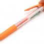 Zebra Sarasa Push Clip Gel Ink Pen 0.4 mm Orange Ink