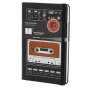 Moleskine Audio Cassette Limited Edition Notebook Large Ruled Black Hard Cover