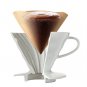 Hario Coffee Dripper V60 Size 01 White Ceramic (Japan Import)