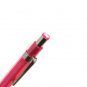 Zebra Color Flight C Sparkling Mechanical Pencil 0.5 mm Rose Red Body
