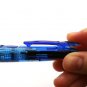 Zebra Clip-On G Series 4 Color Ballpoint Multi Pen 0.7 mm Blue Body