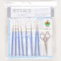 ETIMO tulip pattern with lace needle set Royal Silver TLS-001 (japan import)