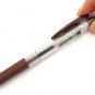 Zebra Sarasa Push Clip Gel Ink Ball Point Pen 0.4 mm Brown Ink Color