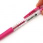 Zebra Sarasa Push Clip Gel Ink Ball Point Pen 0.4 mm Magenta Ink Color
