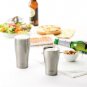 Vacuum insulation stainless steel mirror tumbler 400ml