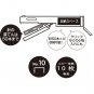 Sun-Star - Stickyle Pen-Style Stapler - Black