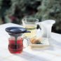Hario 1-Cup Tea Maker, Natural Black