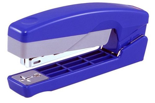 MAX vertical horizontal Stapler HD90530 HD-10V Hotchi-Kuru Blue