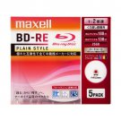 MAXELL Blue-ray BD-RE Re-Writable Disk 25GB 2x Speed 5 Pack