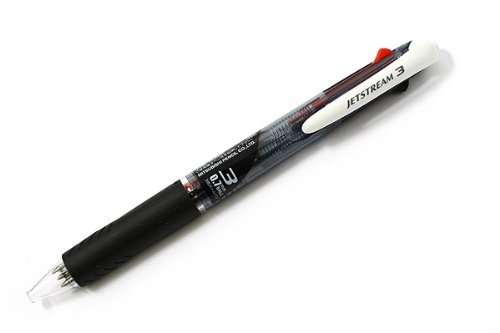 Uni-ball Jetstream 3 Multicolor Ballpoint Pen - 0.7mm Black Body
