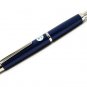 Pilot Capless Decimo Fountain Pen / 18k Gold Medium Nib / Dark Blue