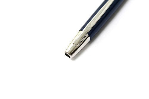 Pilot Capless Decimo Fountain Pen / 18k Gold Medium Nib / Dark Blue