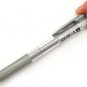 Zebra Sarasa Push Clip Gel Ink Pen 1.0 mm Silver Ink
