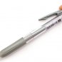 Zebra Sarasa Push Clip Gel Ink Pen 1.0 mm Silver Ink