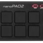 Korg nanoPAD2 Slim-Line USB Pad Controller, Black