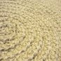 5 ft ( 152 cm ) Playful Round Rug by natural jute