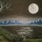 lake at midnight