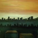 city sunset