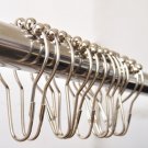 Nickel Bathroom Curtain Roller Rings