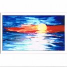 Electric Blue Sunset