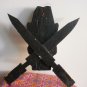 THE WOODEN PIRATE SKULL CARVED MASK SCULPTURE ART HOME DECOR WALL HANGING