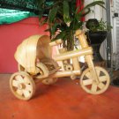 THE BAMBOO MODEL WOODEN THAI TRICYCLE VINTAGE STYLE TAXI COLLECTIBLE