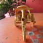 THE BAMBOO MODEL WOODEN THAI TRICYCLE VINTAGE STYLE TAXI COLLECTIBLE
