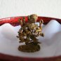 Mini Brass Hindu Hanuman King Monkey Statue Pendant Blessing Great life Good Luck Life Power