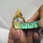 Thai Holy Brass Ring Statue Hindu Naga Great Snake Good Luck Good Life