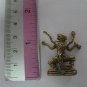 3 Mini Brass Hindu Hanuman King Monkey Statue Pendant Blessing Great life Good Luck Life Power