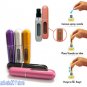 3 Mini Refillable Perfume Atomizer BottleS For Travel Spray Scent Pump Case