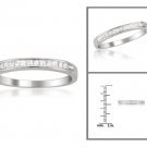 14k Gold Princess-cut Diamond Bridal Wedding Band Ring (1/4 cttw, I-J, I2-I3)