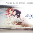Gundam Seed Athrun and Lacus Silver Long Wallet