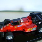 Ferrari 126 C4  Michele Alboreto Car #: 27  -  G.P. del Belgio 1984 - Tameo TMK011
