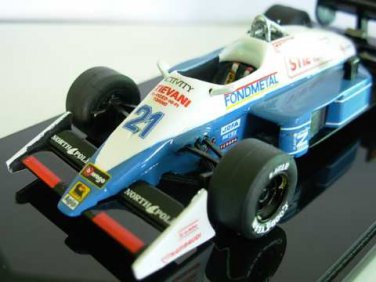 Osella Alfa Romeo FA1/L -  A. Caffi Tameo Car # 21 -  Japanese G.P. 1987 - TMK065