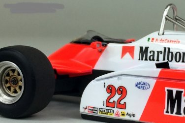 ALFA ROMEO 182 -  Andrea De Cesaris  Car #: 22  -  GP Monaco 1982 - 1/43 Tameo Kits SLK104