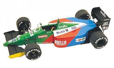 BENETTON B189b Ford - Nelson Piquet Car #: 20  U.S.A. G.P. 1990  - 1/43 Tameo Kits TMK119