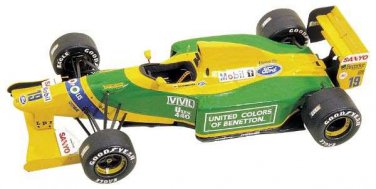 BENETTON B192  Ford - Martin Brundle Car #: 20   G.P. del Belgio 1992- 1/43 Tameo Kits TMK159