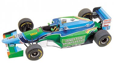 BENETTON B194  Ford -  J.J. Letho  Car #: 6  GP Spagna 1994 - 1/43 Tameo Kits TMK179