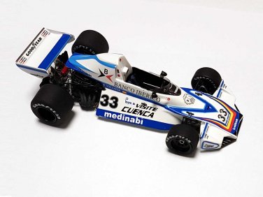 BRABHAM BT44/B  Ford - Emilio De Villota Car #: 33 - GP Spagna 1976  Tameo Kit SLK058